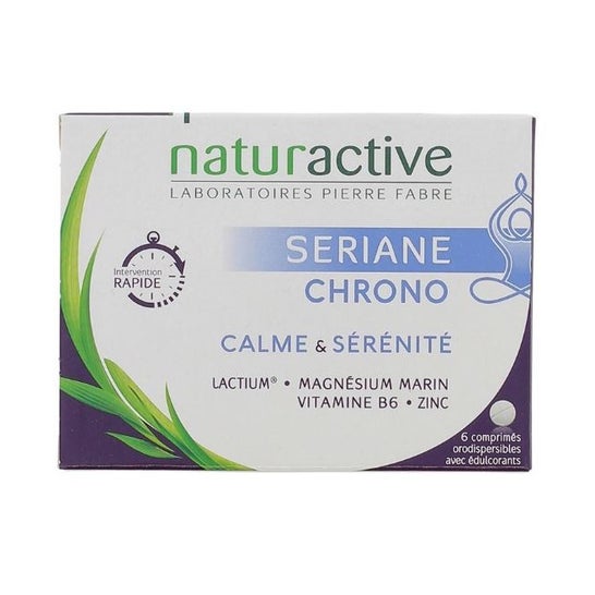 Naturactive Seriane Chrono Calme & Sérénité 6 Comprimés