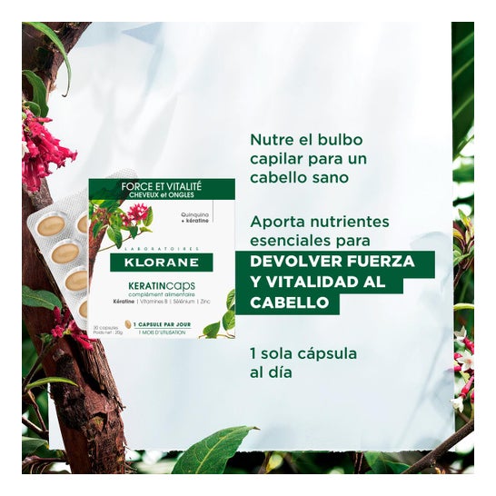 Klorane KeratinCaps 30 Capsules
