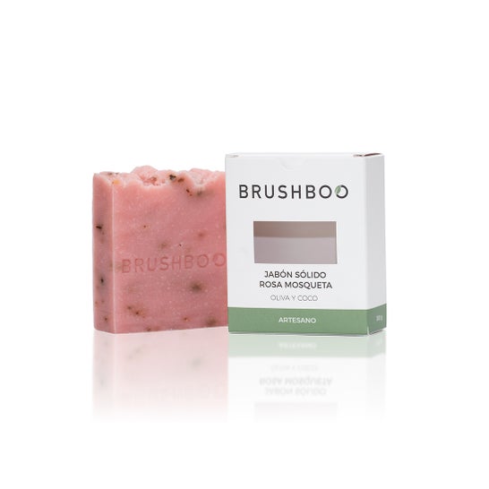 Brushboo Savon Solide Rose Musquée 100 g