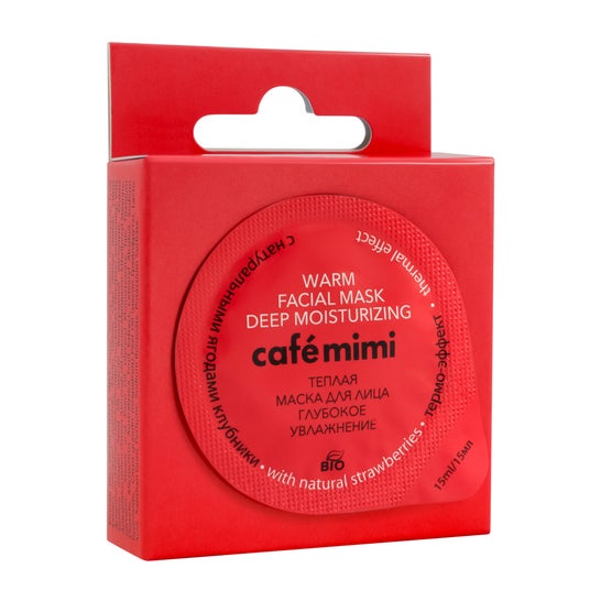 Café Mimi Masque facial chauffant hydratant profond 15ml