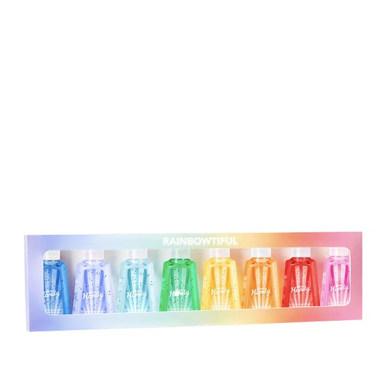 Merci Handy Rainbowtiful Kit Gel Limpiador de Manos 8x30ml