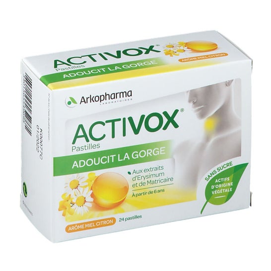 Arkopharma Activox Miel Citron 24 pastilles