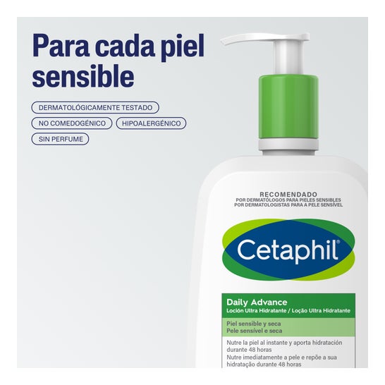 Cetaphil Daily Advance Peau Sensible et Sèche 473ml