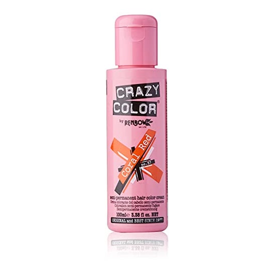 Colour 57 Coral Red de Crazy Crazy 100ml Colour 57 Coral Red de Crazy Crazy 100ml