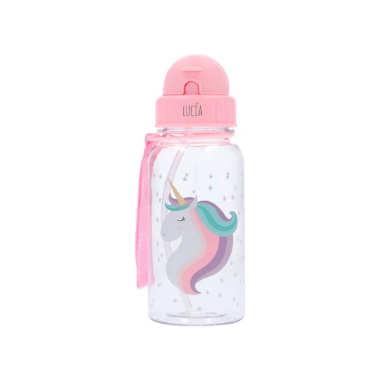 Bouteille licorne en plastique Tutete 1pc