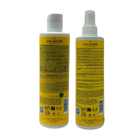 Valquer Pack Solar Corporal SPF50 + Acelerador del Bronceado