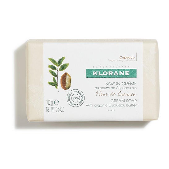 Klorane Savon Crème  Au Beurre De Cupuaçu Bio Fleur de Cupuaçu 100g