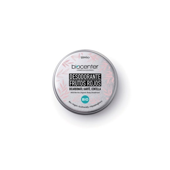 Biocenter Bio Déodorant Solide Fruits Rouges 50ml