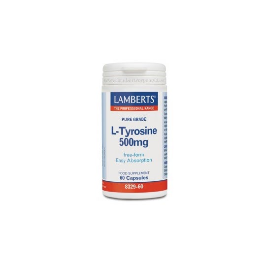 Lamberts Tirosina 500 Mg 60 Cap