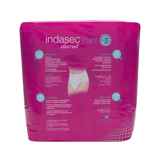 Indasec® Discreet Pant Super Medium 10 unités