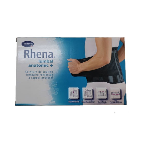 Rhena Ceinture Lombaire Anatomique Plus Noir T1 1ut