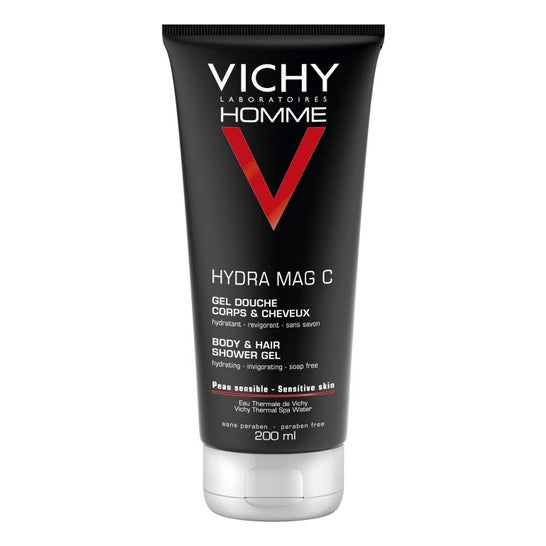 Vichy HommeGel Douche Hydra Mag C Corps & Cheveux 200mL