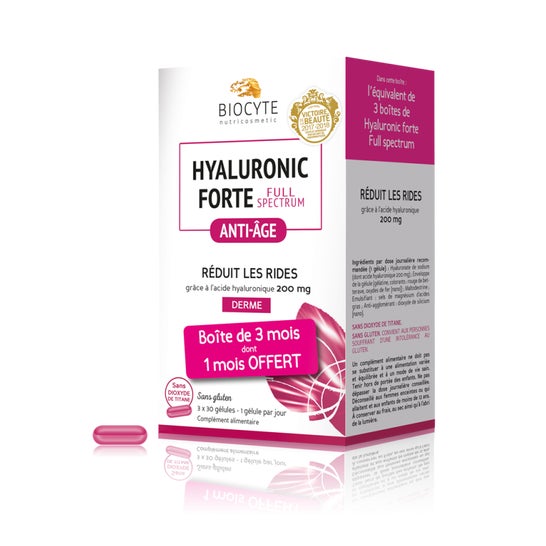 Biocyte Hyaluronic Forte Full Spectrum 3X30 Gélules