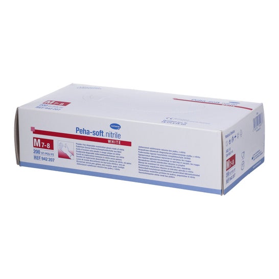 Hartmann Peha Soft Gants Nitrile Blanc M 200 Paires