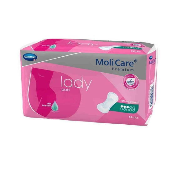 MoliCare Pack Premium Lady Pad Coussinets pour incontinence 3 gouttes