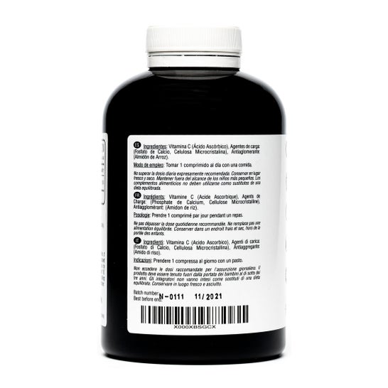 Hivital Foods Vitamine C 1000 mg 240 comprimés végétaliens
