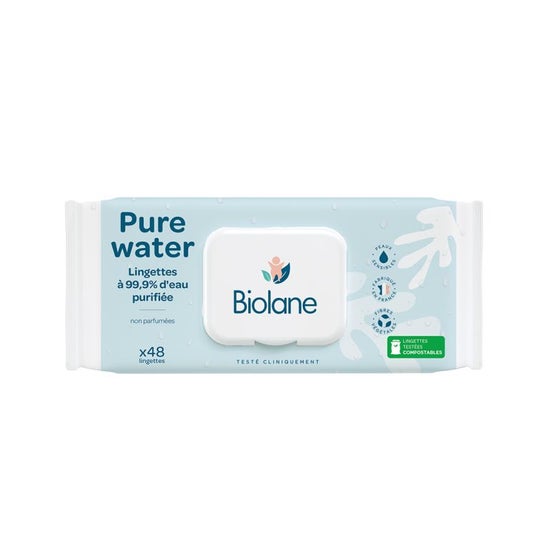 Biolane Expert Pro Pack Lingettes Pure Water 3x60uts