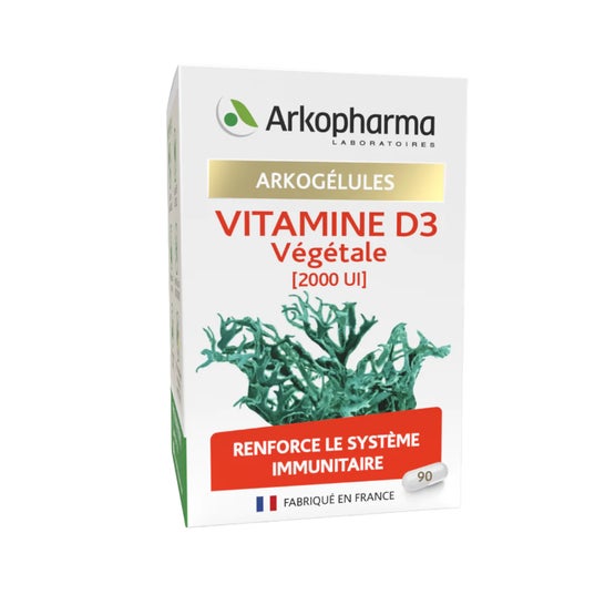 Arkopharma Arkogélules Vitamine D3 90caps