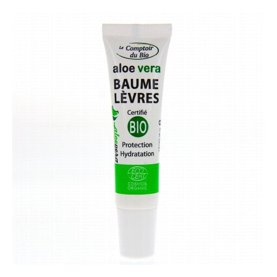 Le Comptoir du Bio Aloe Vera Bálsamo Labial Bio 12ml