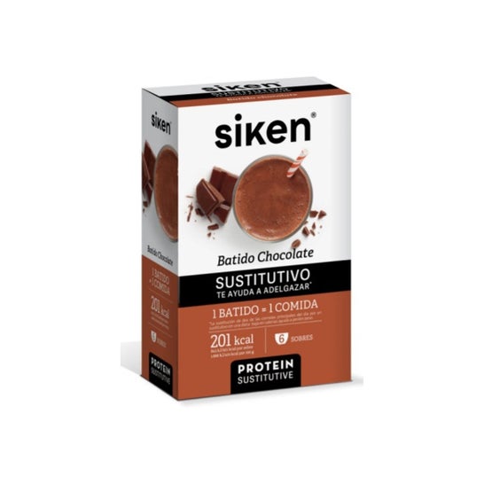 Chocolat au lait fouetté Siken 6 S