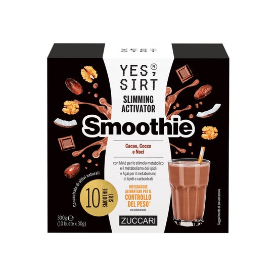 Zuccari Yer Sirt Smoothie Cacao-Noix de Coco 1ut