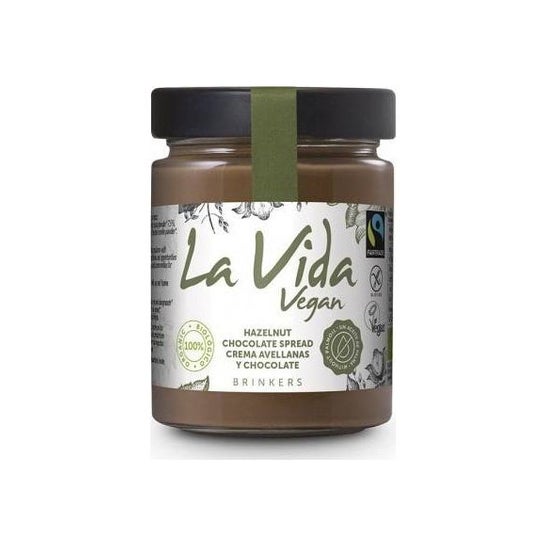 La Vida Vegan Cream Crème au chocolat et aux noisettes 270g