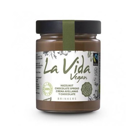 La Vida Vegan Cream Crème au chocolat et aux noisettes 270g