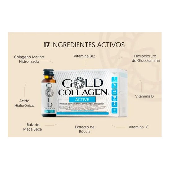 Gold Collagen Active 10 Flacons Gold Collagen Active 10 Flacons