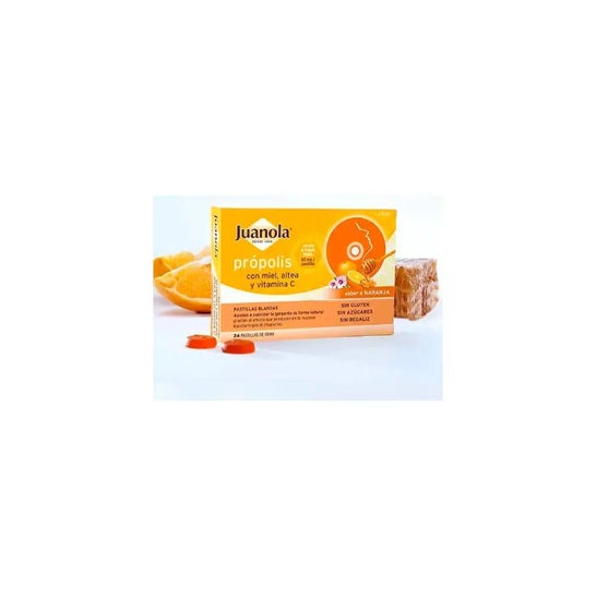 Juanola® Miel de Propolis Altea et Vitamine C 24 unités Juanola® Miel de Propolis Altea et Vitamine C 24 unités