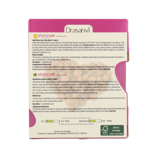 Drasanvi Phytocyst Phytocyst Blueberry Probiotiques 30 Caps