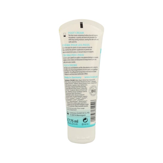 Lavera Basis Crème pour pieds sensibles 75ml