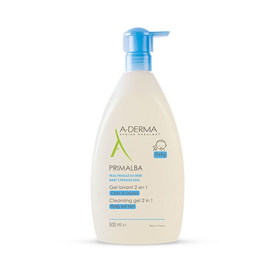 A-Derma Primalba Gel Lavant 2 en 1 500ml