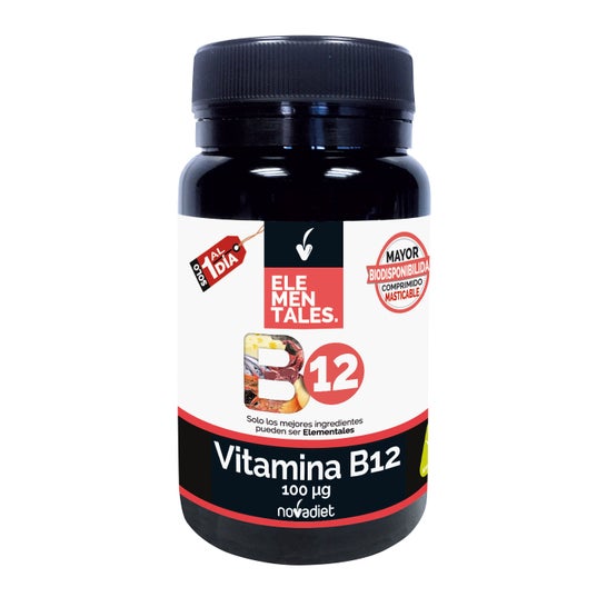 Novadiet Vitamine B12 100 Mcg 120 Comprimés