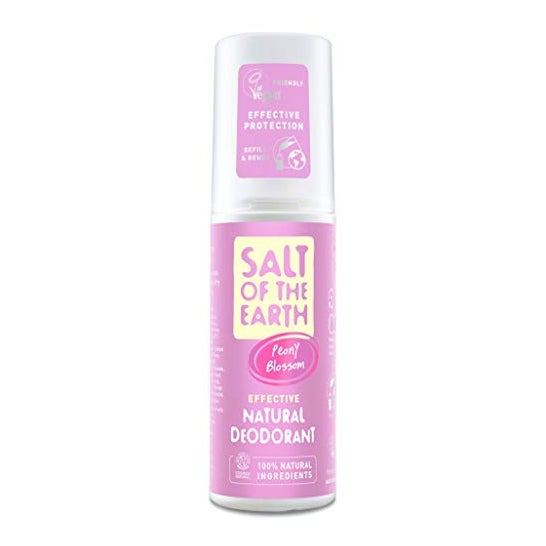 Salt Of The Earth Déodorant pour femmes Peony Blossom 100ml