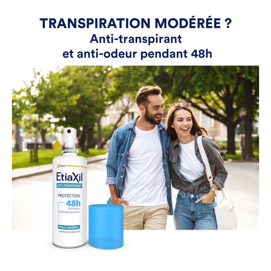 Etiaxil Anti-Transpirant Protection 48h Vaporisateur 100ml