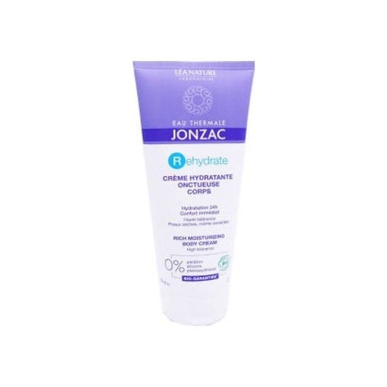 Jonzac Rehydrate Crème Hydratante Onctueuse Corps Bio 200ml
