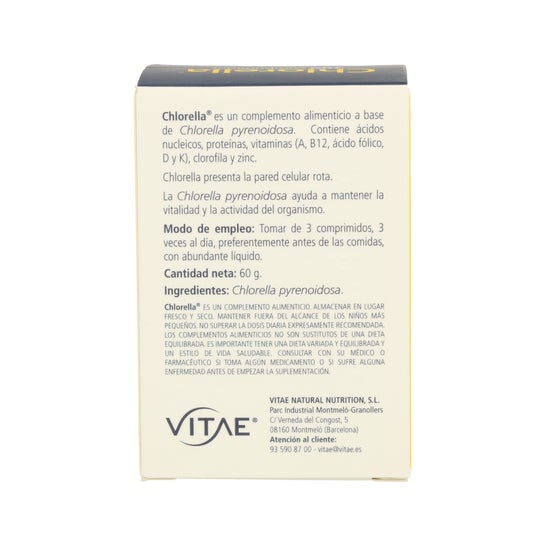 Vitae Chlorella 200mg 300comps