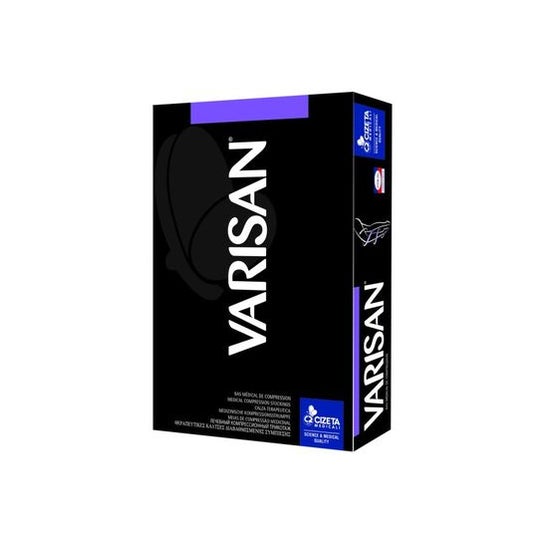 Varisan Varisoft 2 Chaussette Transparent Court Noir T1 1ut