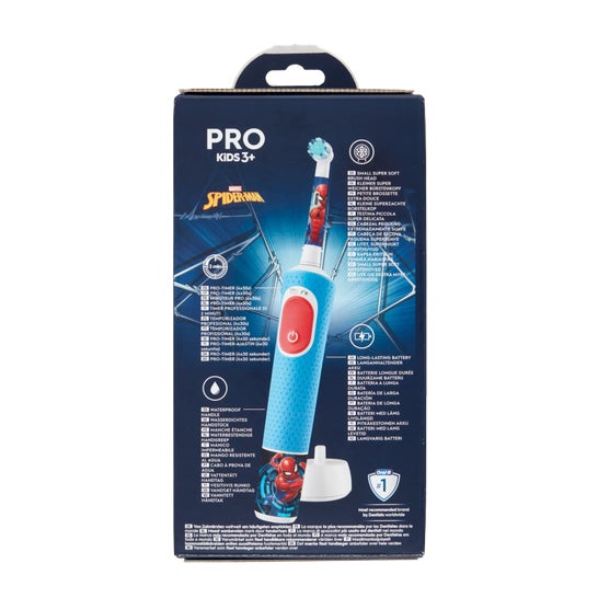 Oral-B Brosse à Dents Électrique Vitality Spiderman 1 Unité