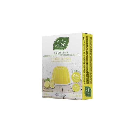 All Pura Gélatine Citron Stevia 2x15g