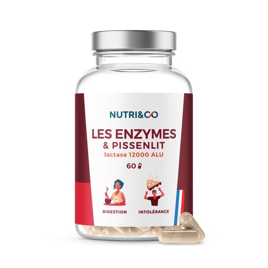 Nutri&Co Les Enzymes & Pissenlit 60 Gélules