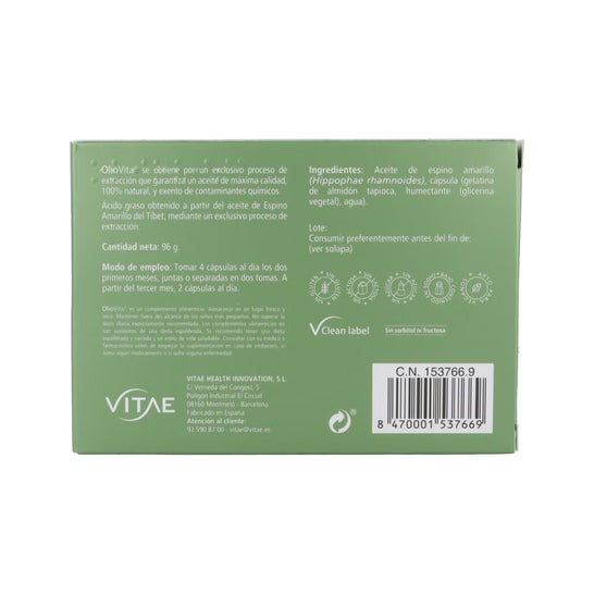 Vitae Oliovita 120 Capsules