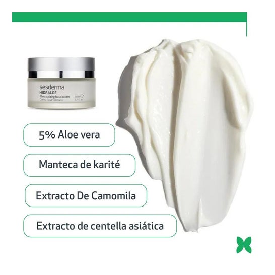 Sesderma Hidraloe Crème Hydratante Visage 50 ml Sesderma Hidraloe Crème Hydratante Visage 50 ml