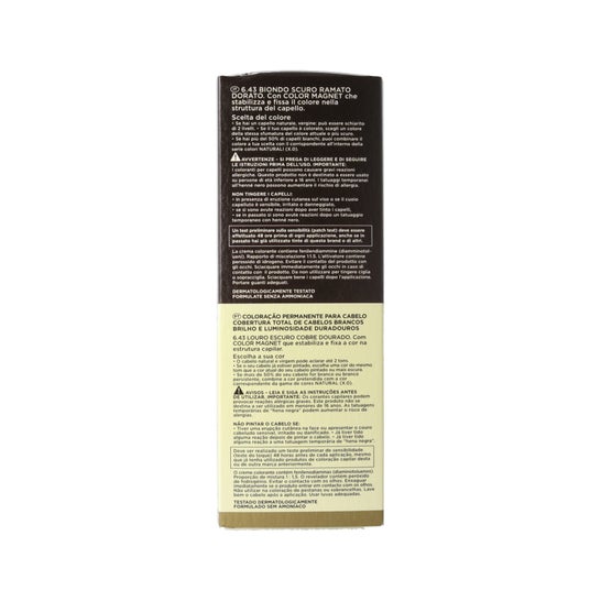 Teinte Apivita 6.43 Blond foncé Cuivre Or