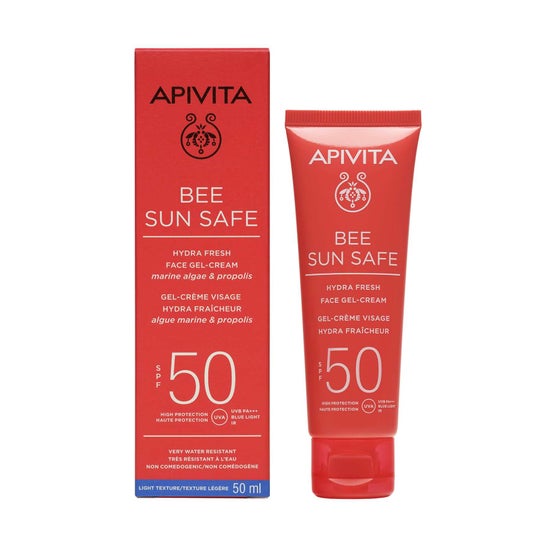 Apivita Bee Sun Safe Face Cream Gel incolore SPF50 50ml