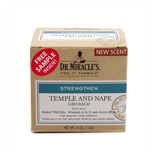 Dr. Miracle's Temple & Nape Gro Baume Capillaire Régulier 113g