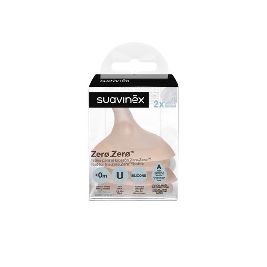 Suavinex Tétine Silicone Mixte Allaitement Adaptable