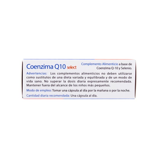 Vitalfarma Coenzyme Q10 Select 40 Mg 30 Capsules 30 Capsules