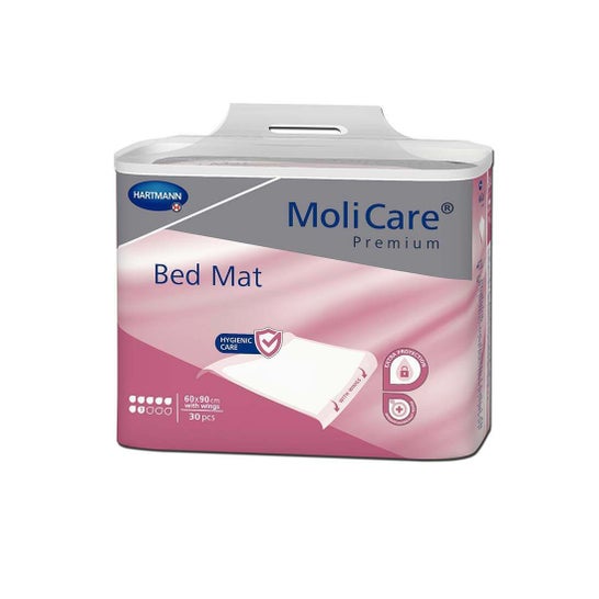 Molicare Premium Bed Mat 7 Gotas 60x90cm com Abas 30 Unidades