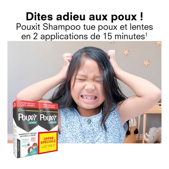 Cooper Pouxit Shampoo 2x250ml